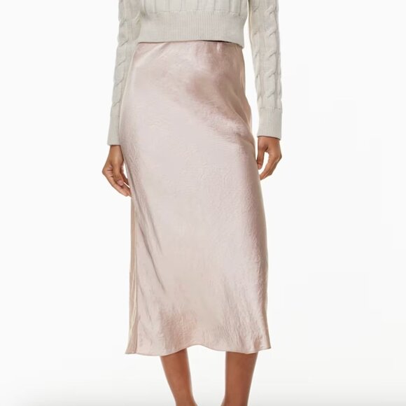 NWT - Babaton Satin maxi skirt - Picture 2 of 4